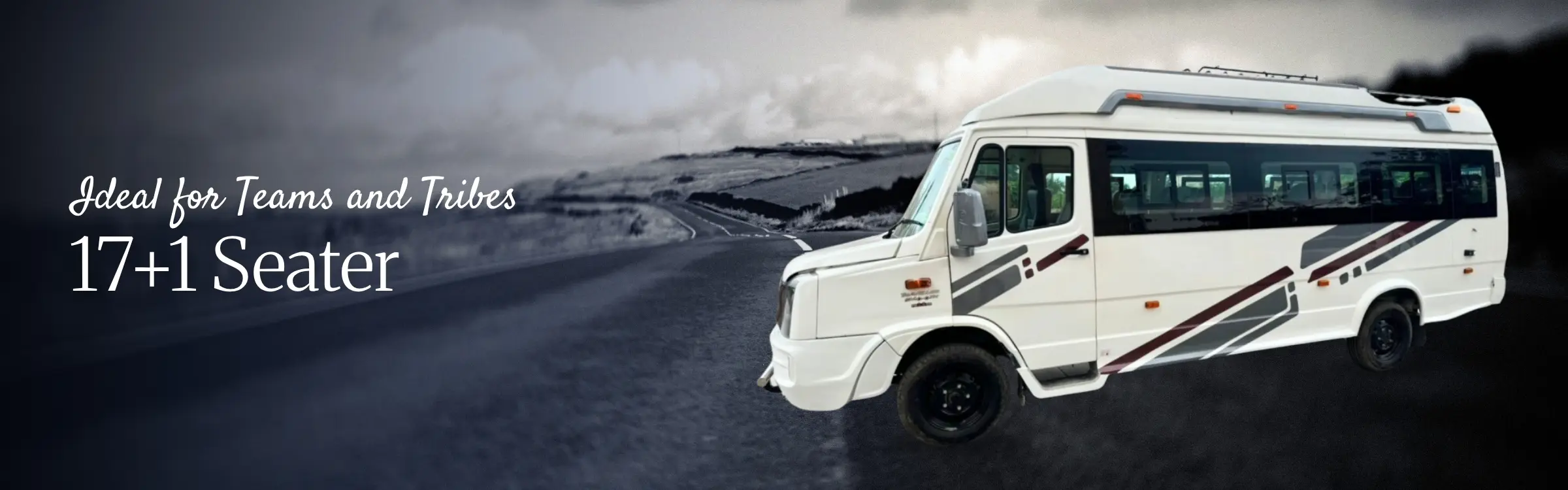 17+1 Seater Tempo Traveller