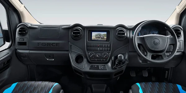 Premium Interior of Tempo Traveller Urbania