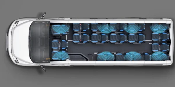 Ample Luggage Space in Tempo Traveller Urbania